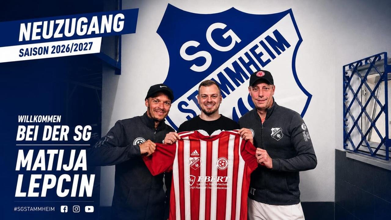 Neuzugang Matija Lepcin – SG Stammheim Saison 2026/2027