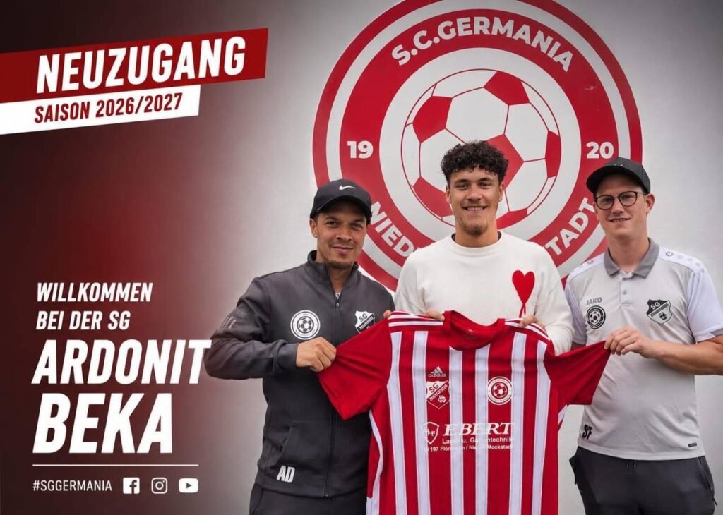 Neuzugang Ardonit Beka bei der SG Stammheim